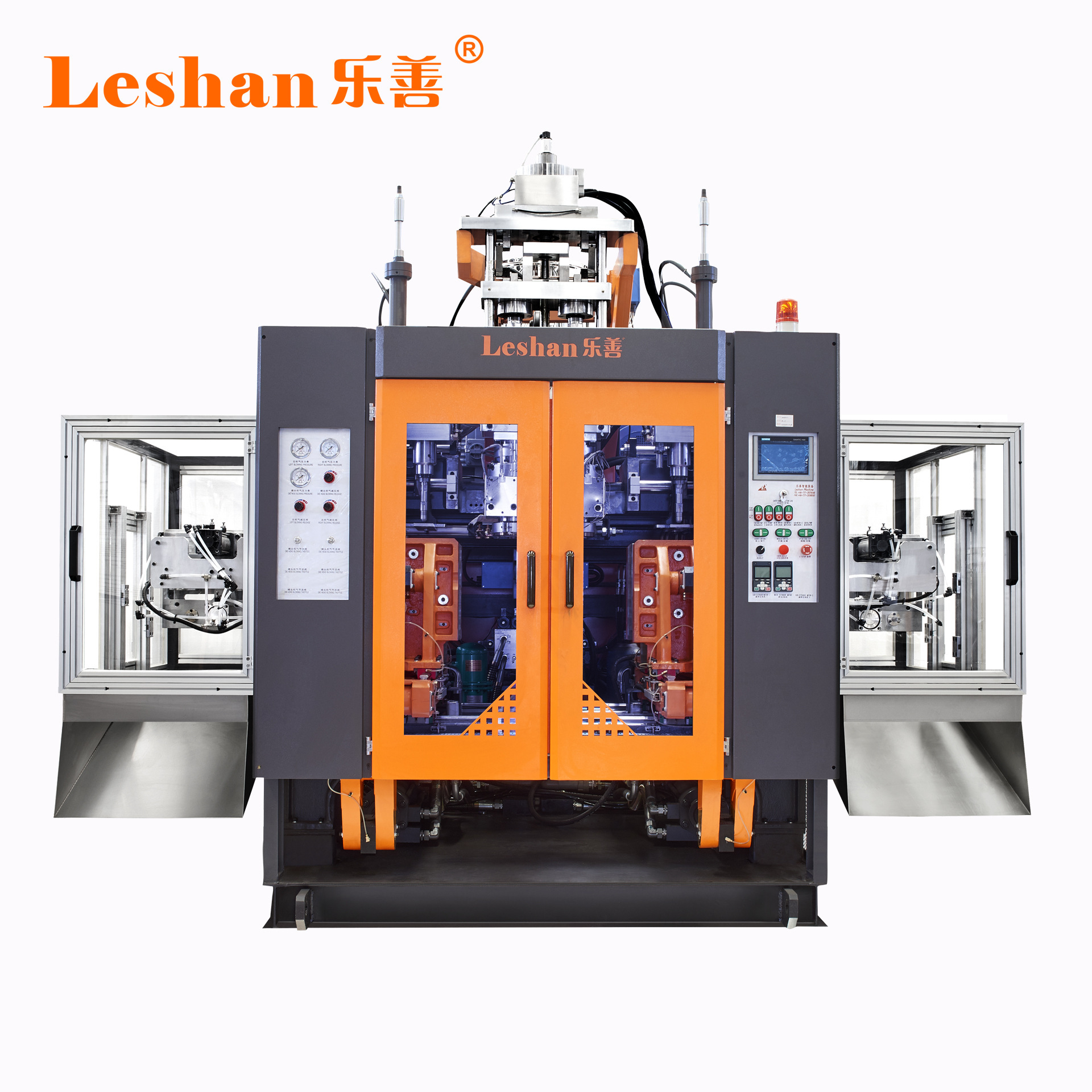 Customized small-scale production, laundry fluid manufacturing, large one-off semi-automatic blowers, all automatic.