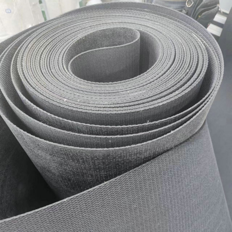 Logistics industry conveyor belt, PVK conveyor belt, black stripe belt, black sub-light logistics belt.