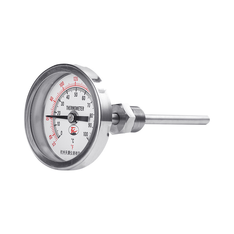 Two-metal axle thermometers Industrial pointer thermometers