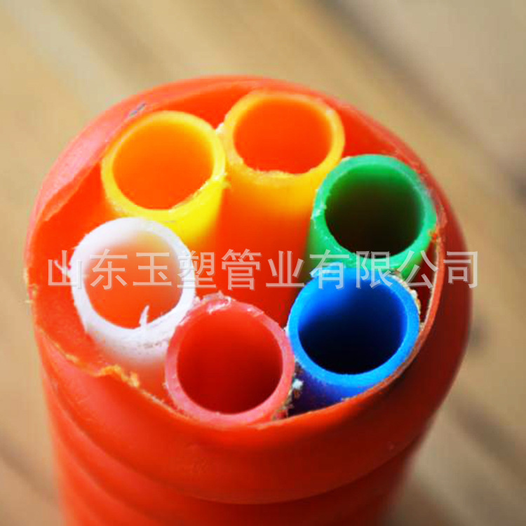 HDPE double-walled corset protection tube, cable-protected communications tube, suite, electrical cable protection tube.