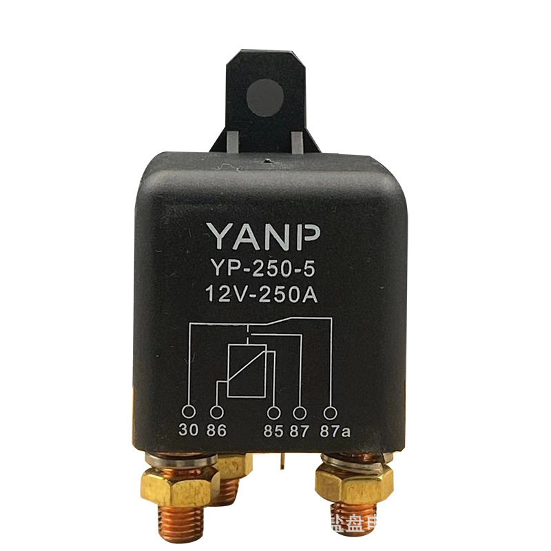 Automobile relays with high power of 12v/24v 120A/200A/250A 4/250A 5-foot power relay