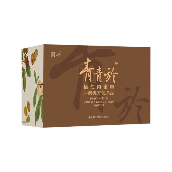 国珍青青於TM 桃仁内金粉冲调类方便食品10g*18袋