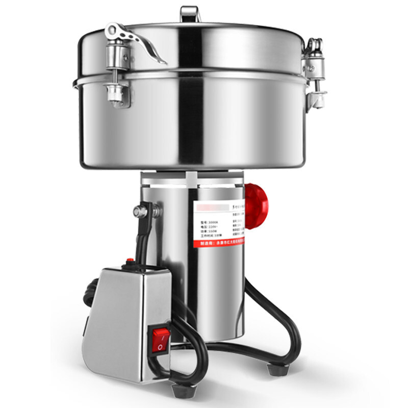 粉碎機商用藥材研磨機五穀雜糧磨粉機加厚不鏽鋼打粉機藥材打碎機