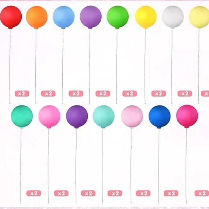 30 팩의 15-color 풍선 세트는 25 색깔 50 상자를 요구합니다.