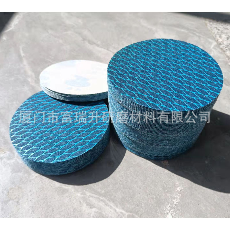 4-inch-5-inch sandpaper velvet-proof wood-proof furniture paints to grind round discs with self-slaved velvet.