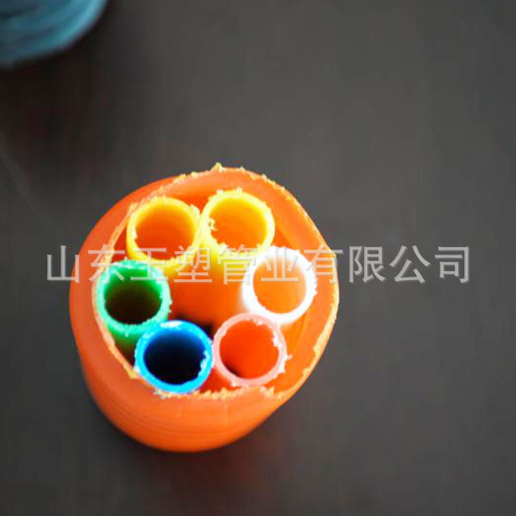 HDPE double-walled corset protection tube, cable-protected communications tube, suite, electrical cable protection tube.