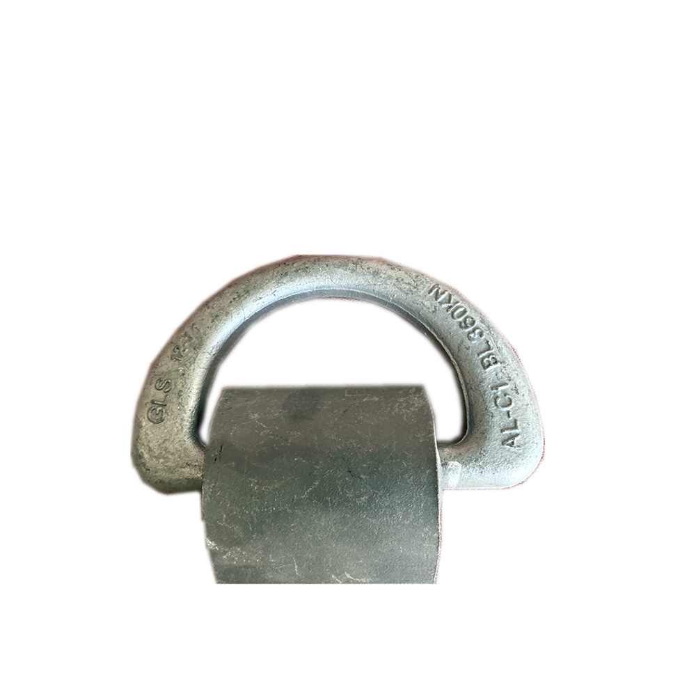 Container lock, standard D ring, welded crane ring, bell, 304 stainless steel D buttons.