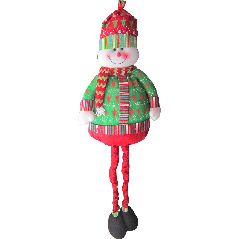 New Christmas dolls can stretch the long-legged children's toy for Christmas.