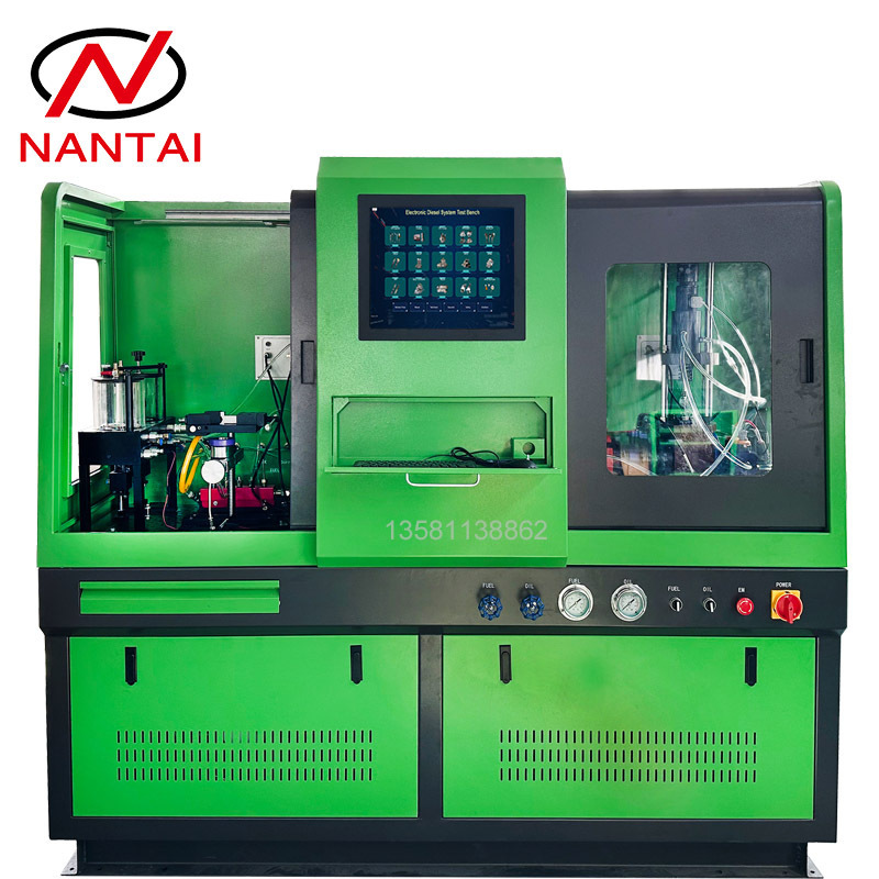 Production by the manufacturer of a CR966-track test platform, the EUIEP test platform, the HEUI oil-jet test table, the oil-jet mouth.