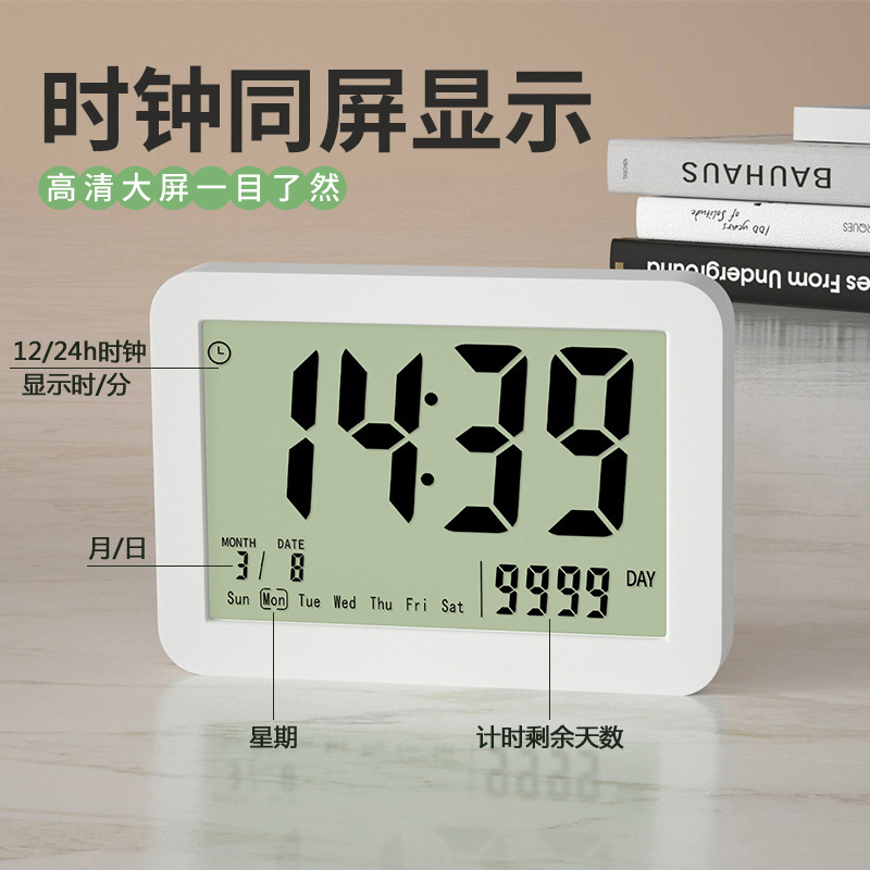 Time test manager for day-timer alarm target countdown timer