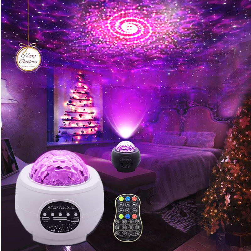 The sky projector's new remote-controlled bluetooth music light.