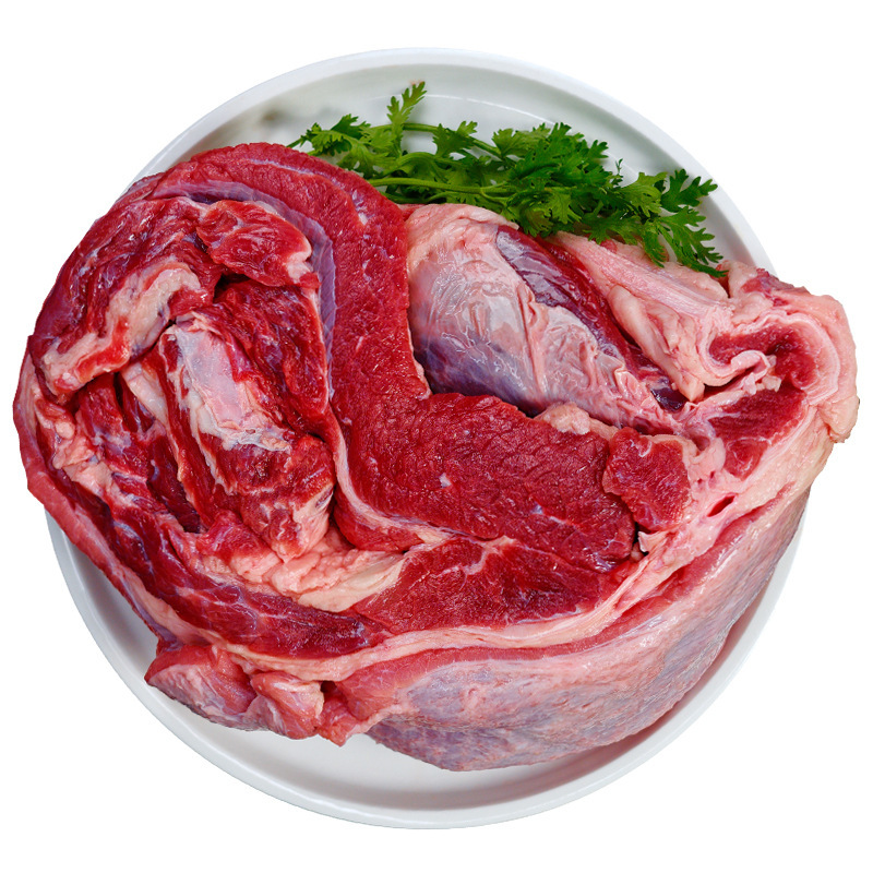 Thịt bò tươi, đông lạnh 3 pound từ máy cắt bò cũ.