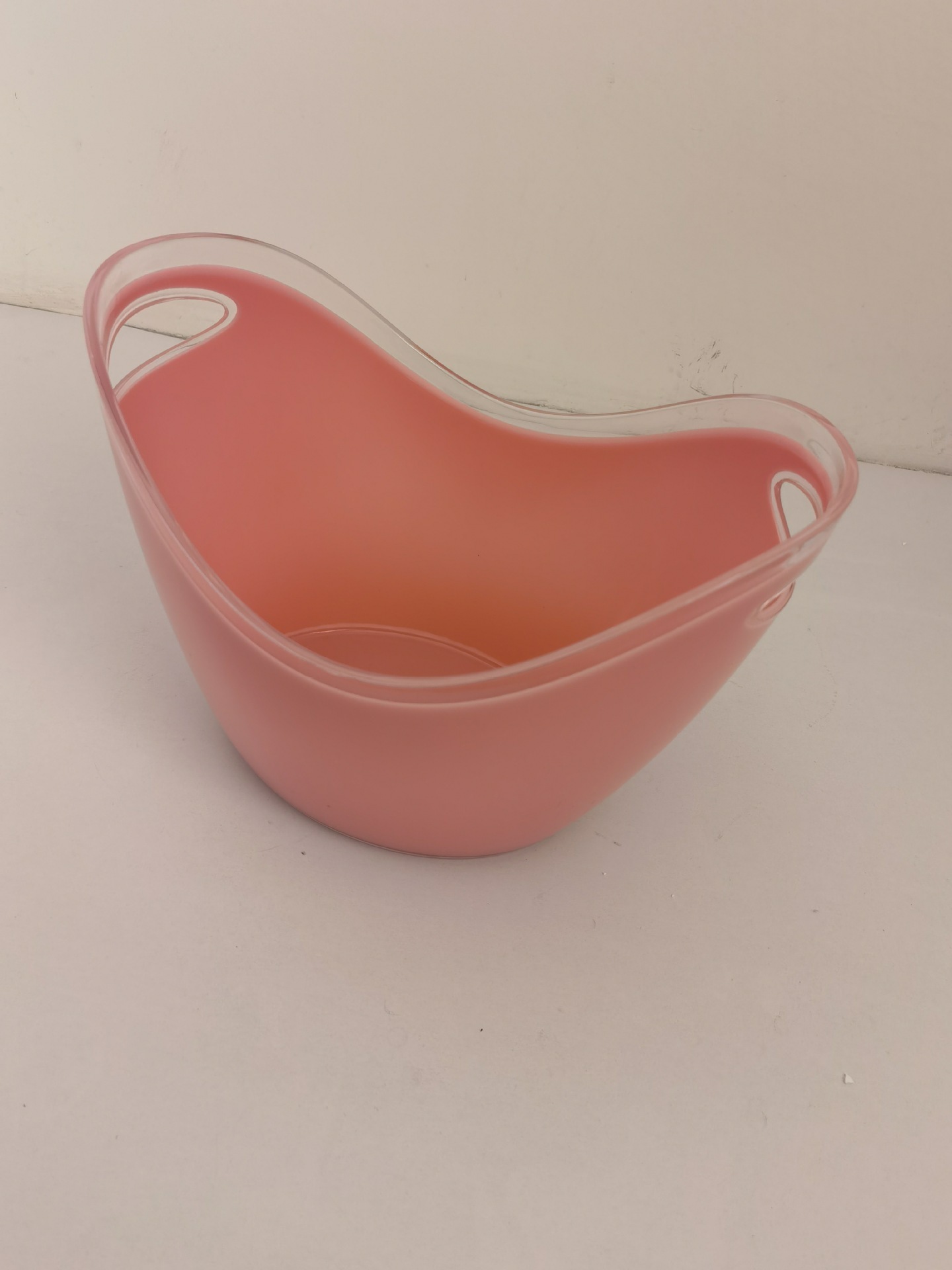 塑料元寶冰桶亞克力 4L,8L,12L冰桶 透明雙色PC，PS，PP冰桶