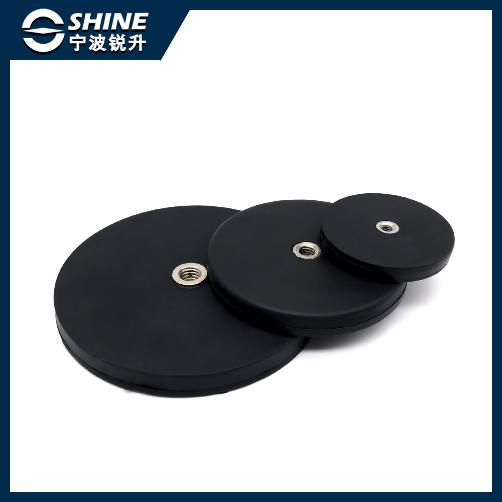 [Properator's Present] Sliced circle packs of strong magnets, stork rubber disks, iron magnets.