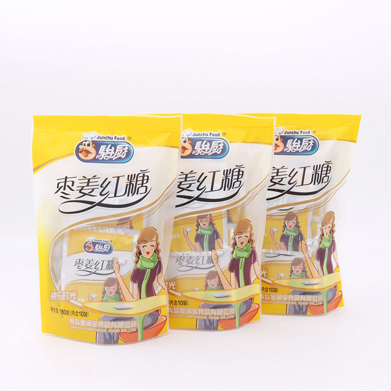 "Một túi lớn với đường đỏ, 160 g gel, đường đỏ cho cô gái."
