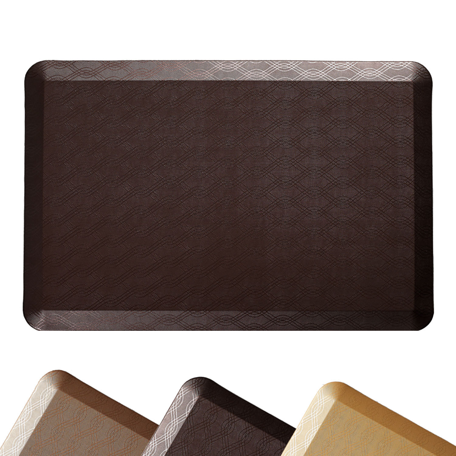 Polyurethane mat, PU stand on foot mat, kitchen foot mat, kitchen mat, cross-border Amazon service.