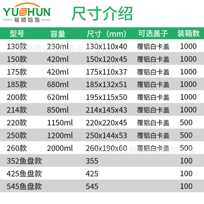 廠家供應燒烤錫紙盒焗飯烘培長方形一次性餐盒龍蝦烤魚無蓋250