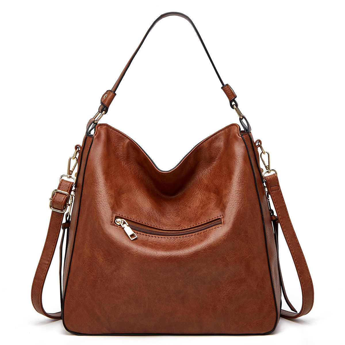 Cross-border bag girl, 2024, U.S. and U.S. Flows, large, flexible, brown-skinned tot pack, one-shoulder-slashed.