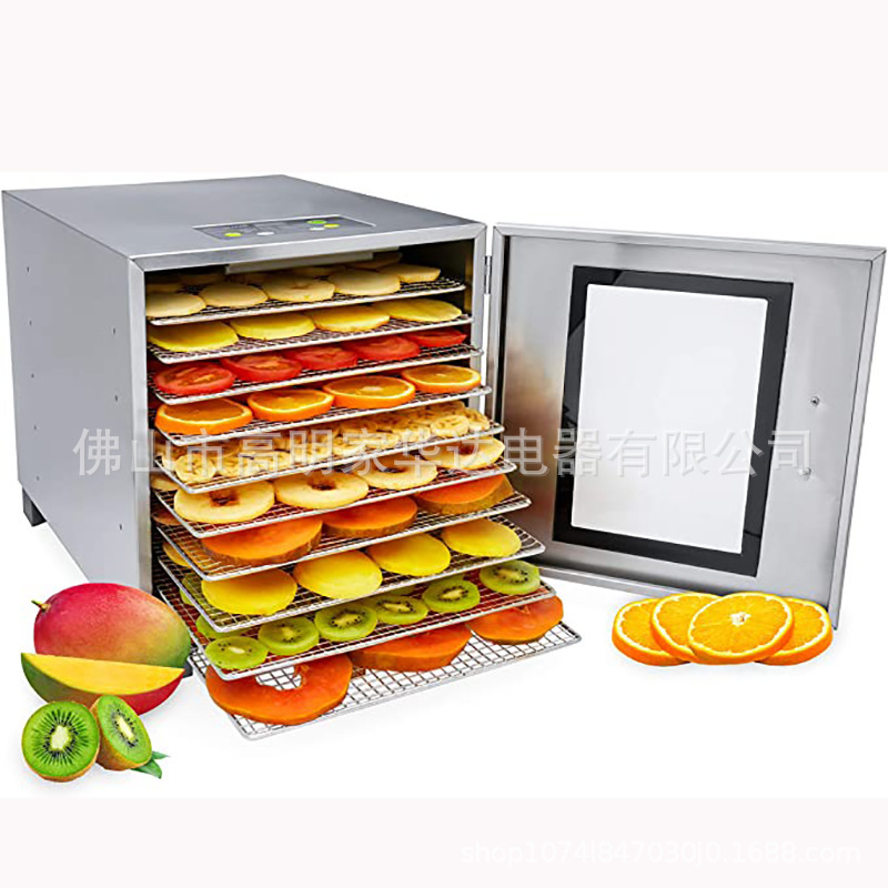 Cross mirror food dryer dehydrator wholesalers use 10 floor stainless steel dryer fruit dryer