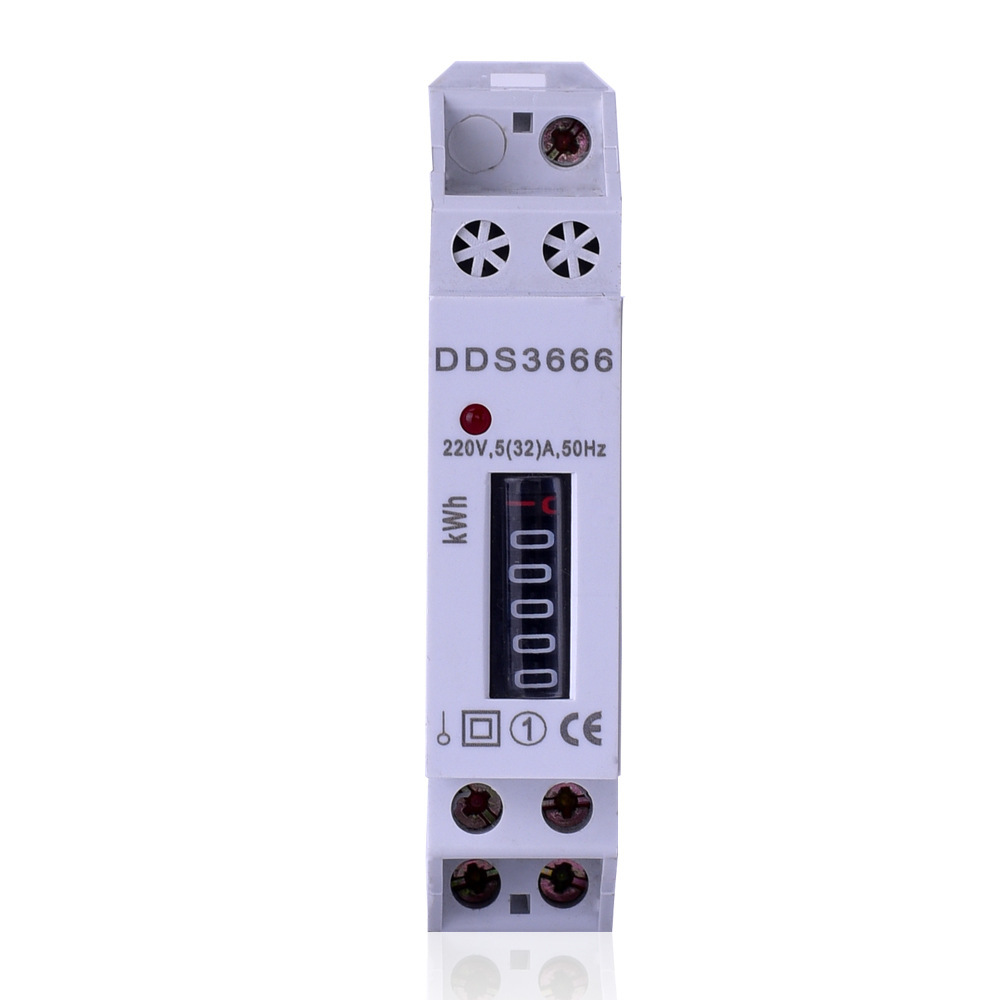 Single-stage electronic energy table (guide) DDSU3666-1 Single-phase meter 1P track table