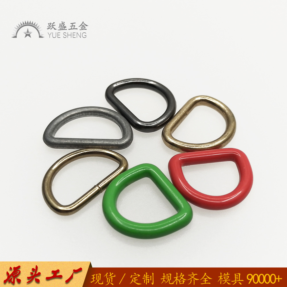 Hộp hộp đóng 3 inch màu kim loại D-lined kẽm, điều chỉnh chữ D trên ngực