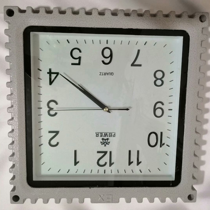 Mass distribution of 350 x 350 x 66 blast-proof stone clocks