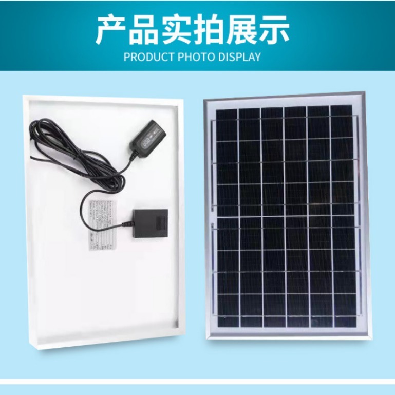 10 wW voltage pressurer solar panel 6v single crystal power multi-crystal photovolt system outdoor recharge panelce