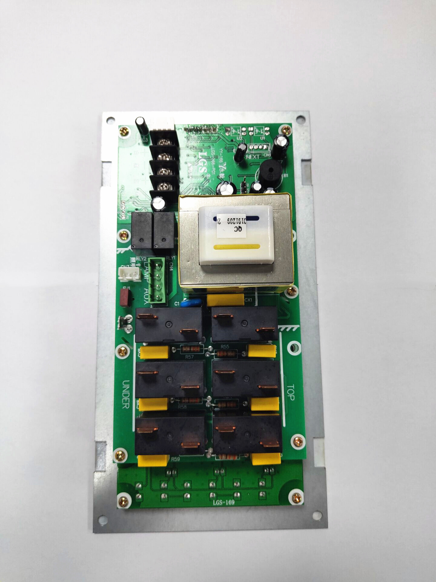 Commercial oven controller board with memory function