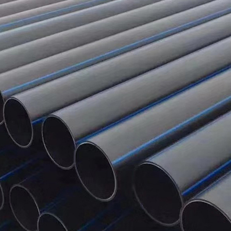 PE solid wall tube HDPE pipe, polyethylene drinking water pipe, heating gas, building drainage, fire.