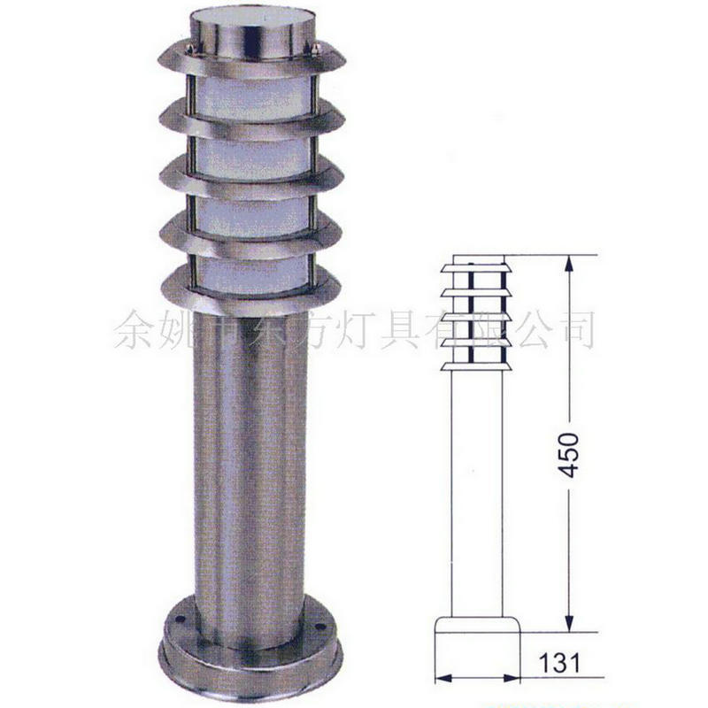 Plant supplies stainless steel lawn lamps, modern lawn lights, ground lawn lamps.