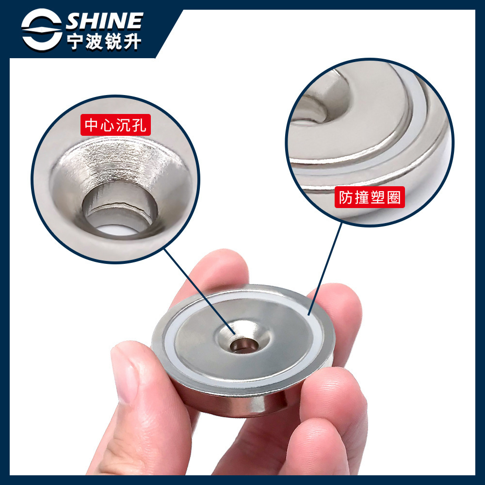 [Properator Fashion] Circle-deep magnets, strong magnet suctions, cylindrical magnets, magnets.