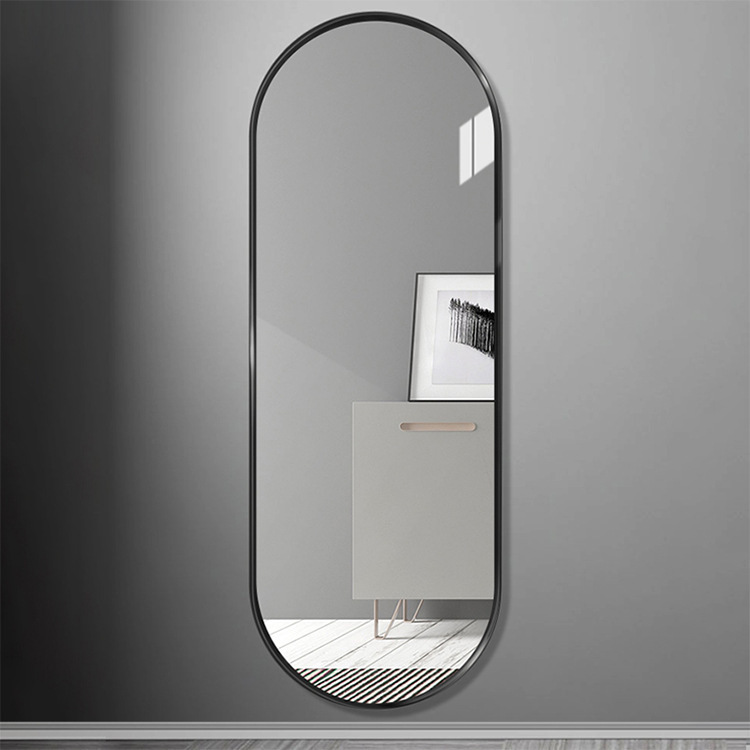 Modernly simple and light with wall-covered mirrors, home-decorated mirrors in the hotel living room, red mirrors in the Aluminium Alloy Network.