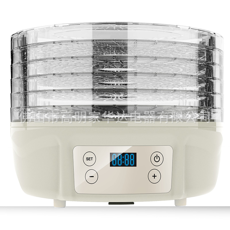 乾果機歐美食品認證食物烘乾機家用五層圓形風乾機水果烘乾機