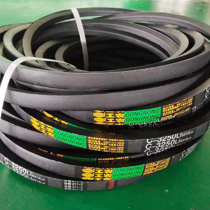 Industrial belts for triangulation of belts, type c