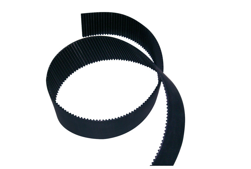 Polyurethane ring power belt AT10 white L+PU double-sided H-PUR synchronous belt