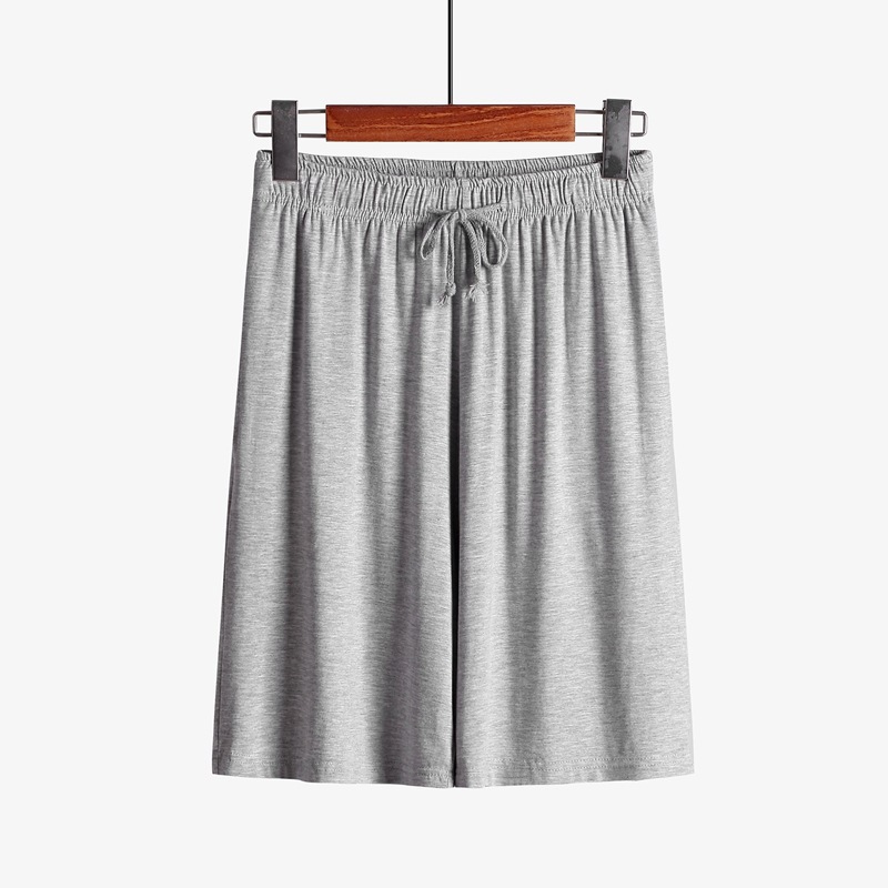 Đàn ông Mordell's mùa hè pyjama quần shorts lỏng lẻo và kích thước của 5 người mặc quần áo.