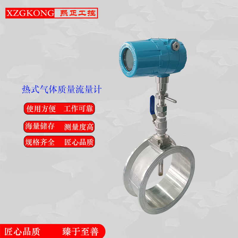 Pipeline gas measurement-air flow meter-inserted flow meter smart thermal gas mass meter