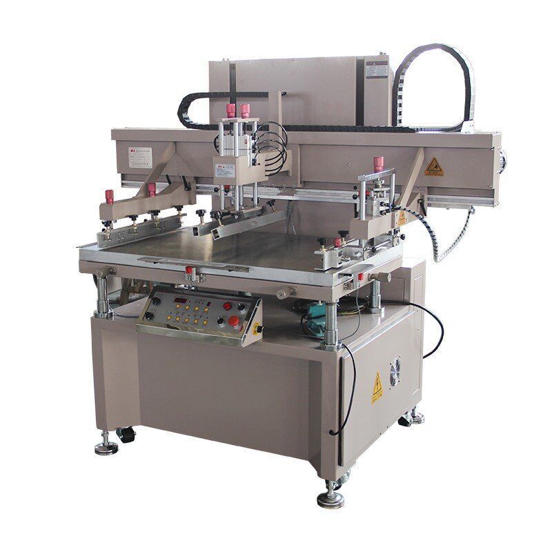 The stainless steel-lined wire printing press is clear.