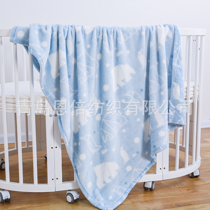 嬰兒蓋毯棉質多層法萊絨寶寶用品兒童蓋毯