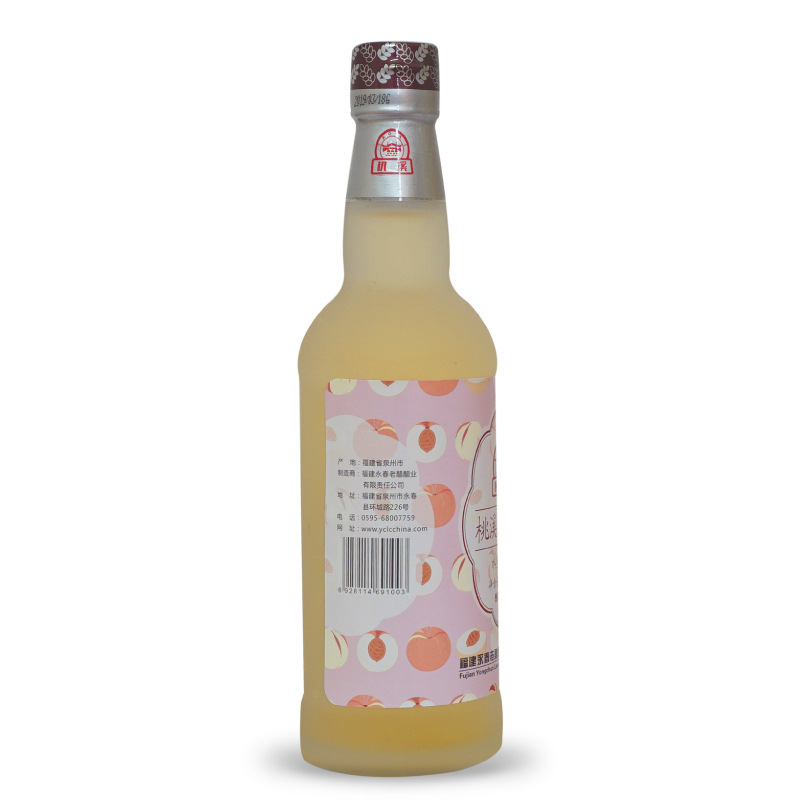Peach Creek không bao giờ hết giấm đào, 350ml, một chai trái cây bị cô đặc.