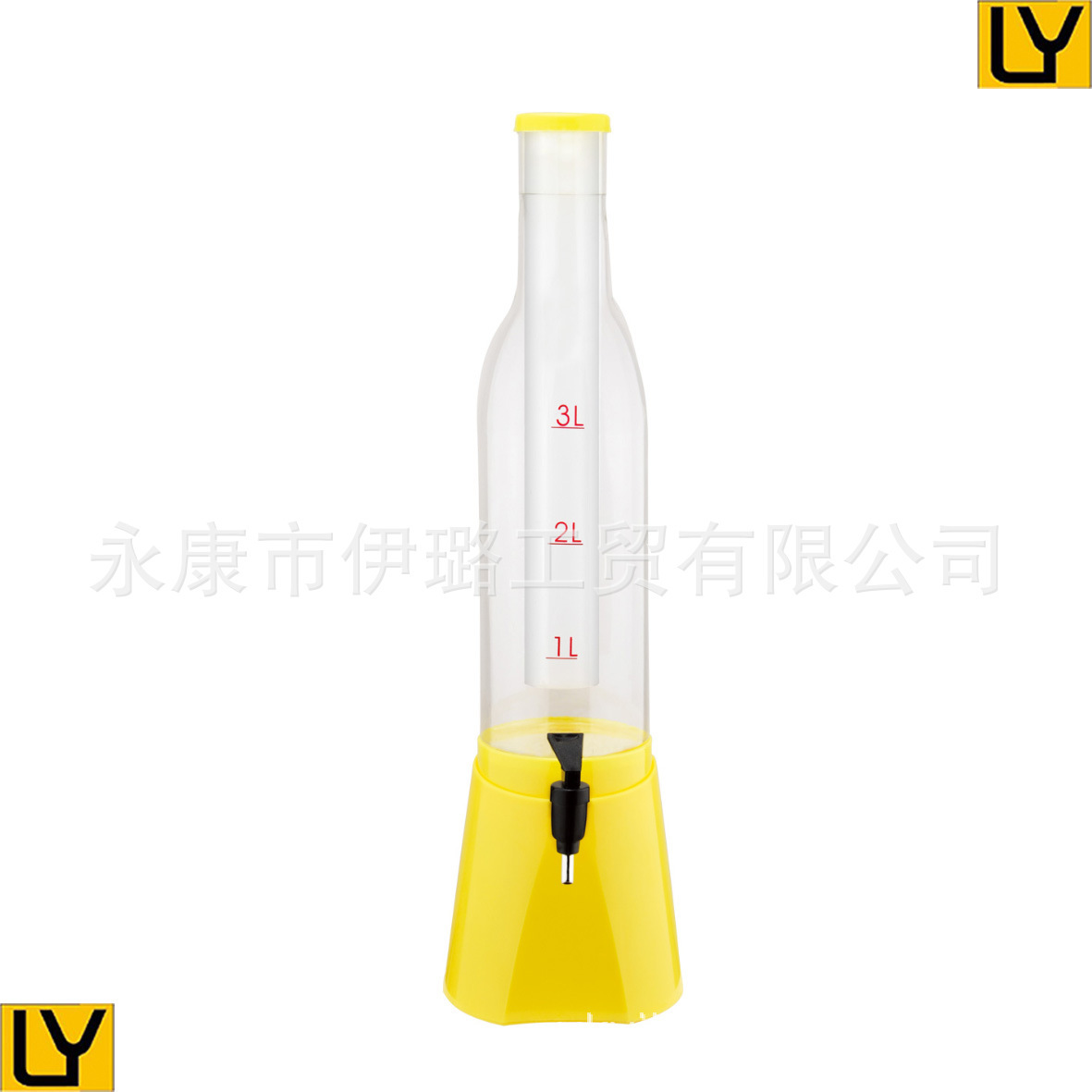 伊思璐厂家销售2L啤酒机酒瓶式酒塔酒炮酒家用商用酒吧KTV用品