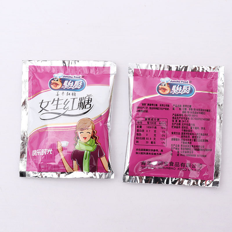 "Một túi lớn với đường đỏ, 160 g gel, đường đỏ cho cô gái."