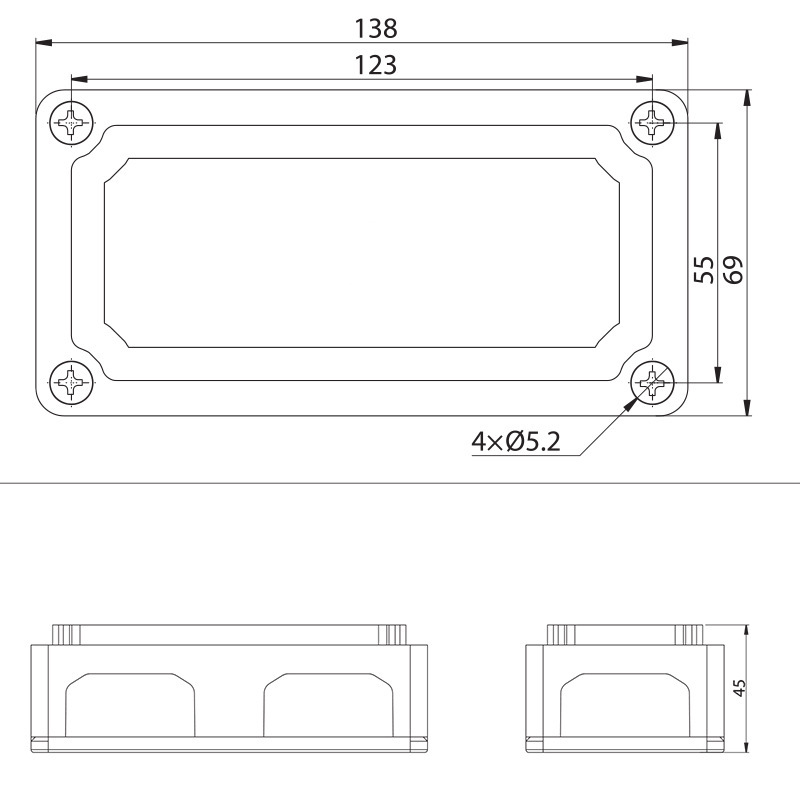 Bộ công cụ xe hơi có 4*M10 và 4x4- bit cực mạch