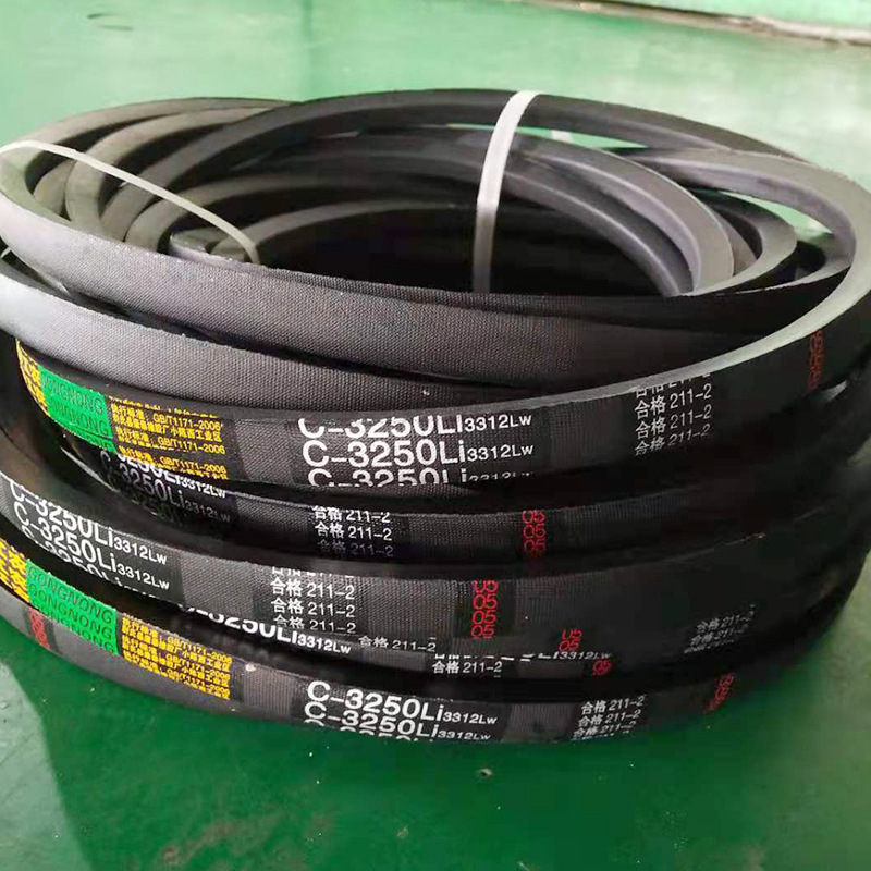 Industrial belts for triangulation of belts, type c