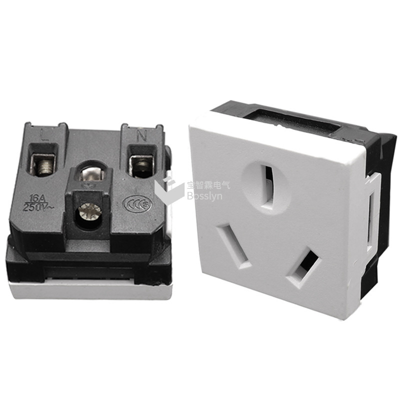 16A national card plug-in medium AC power plug-in Industrial box box card plug-in