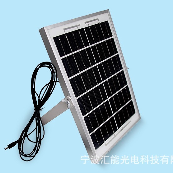 6 WW solar panels with a single-crystal 6v power multi-crystal photovoltaic system outdoor charge boardsce