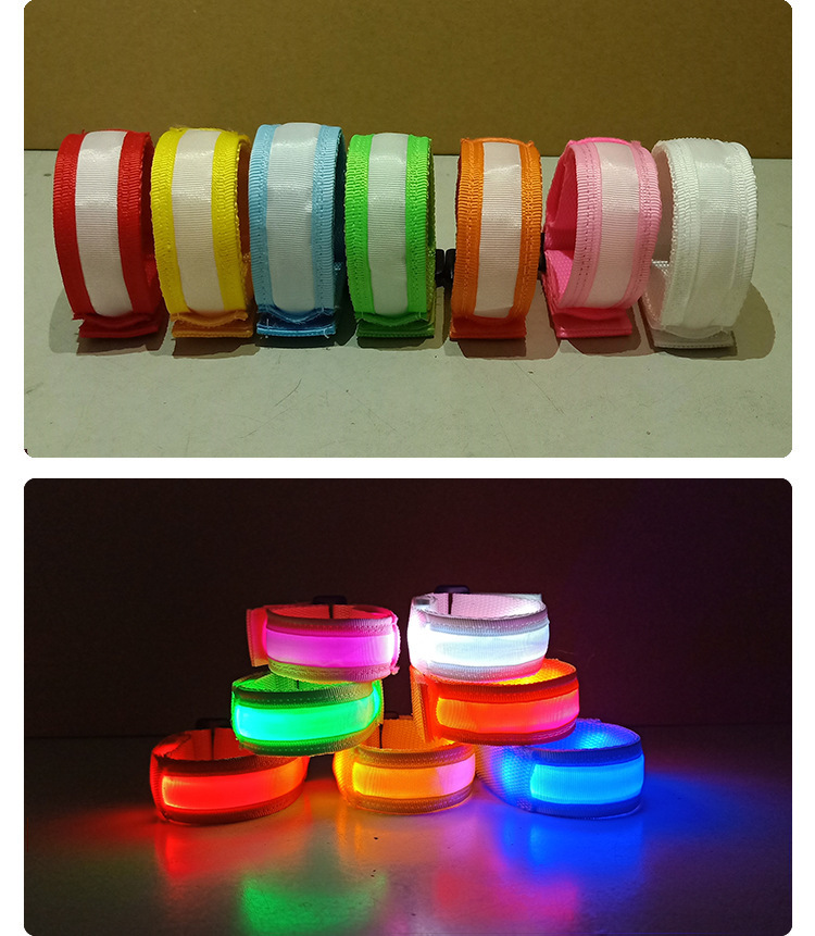 U.S.B. sạc đèn LED với vòng tay tối chất xơ, các dụng cụ ngoài trời.