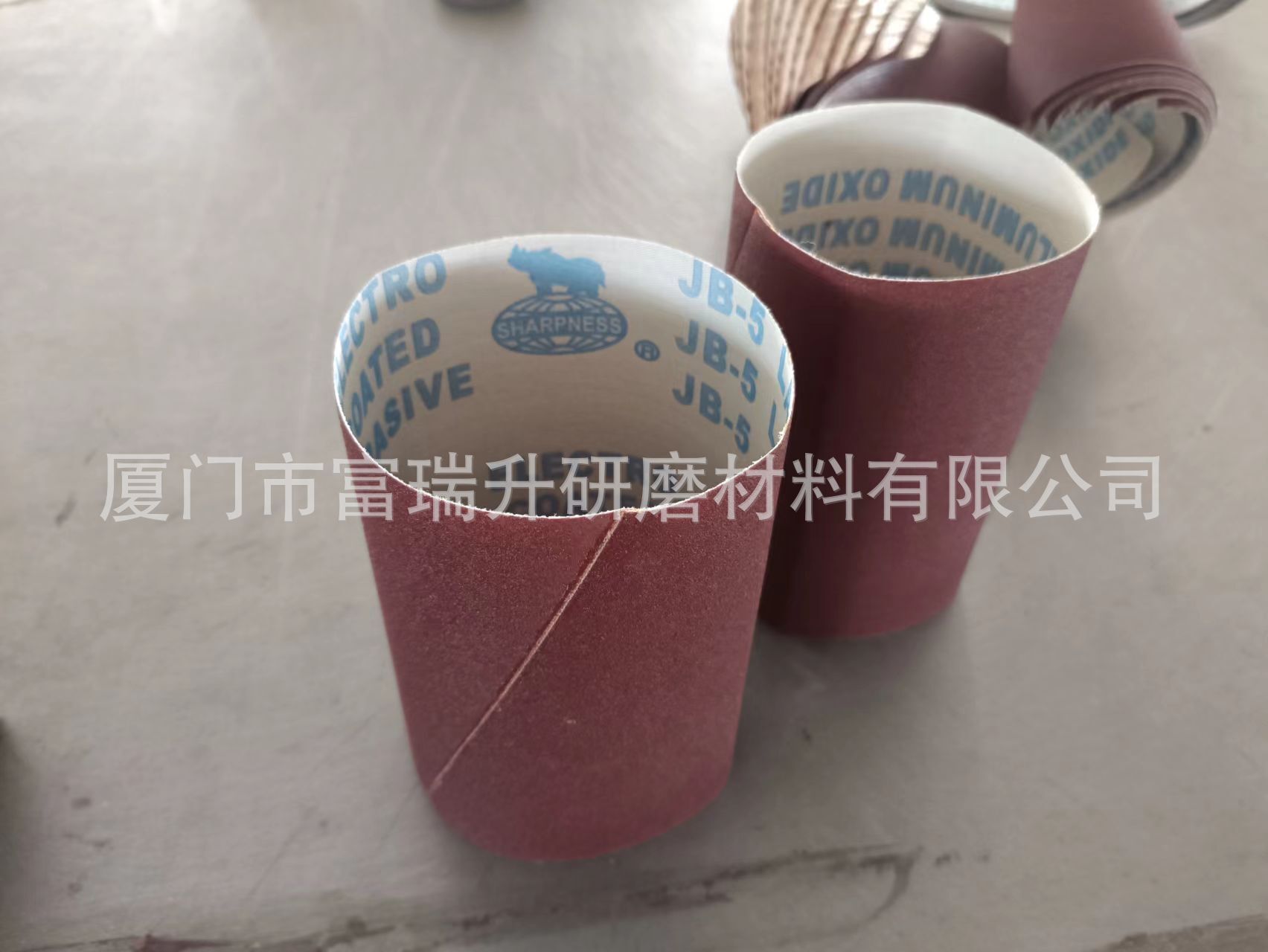 Sponge wheel sand roller sand-skinner with sponge rod sand-paper and gas drum sand cloth