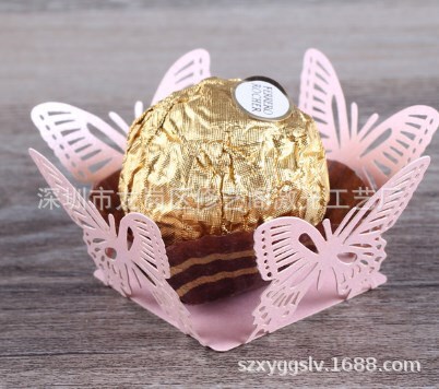 Butterfly's chocolate wrappers, empty chocolate wrappers, low-cost wholesales.