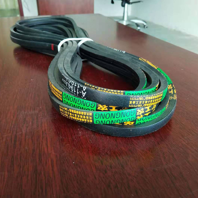 Type A triangular polyurethane hard-lined rubber belt industrial belt belts food mechanical transfer belts